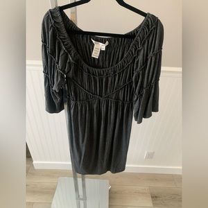 Bell 3/4 sleeve dress